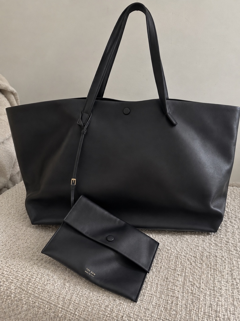 The Row Leather Idaho Bag XL Saddle LeatherTote/Shoulder Bag Original: $6090